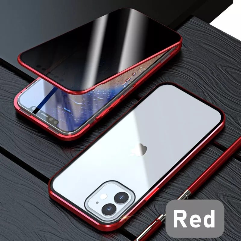 Magnetic Metal case with Privacy Screen Protector | The Urban Pride
